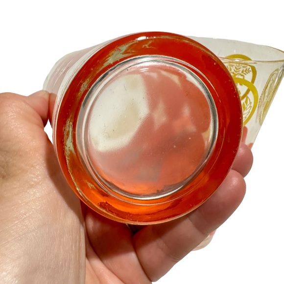 Retro Orange Polka Dot Glasses (2) - Picture 4 of 5